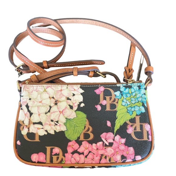 Dooney & Bourke Hydrangea Monogram Lexi Crossbody Bag - Picture 3 of 12
